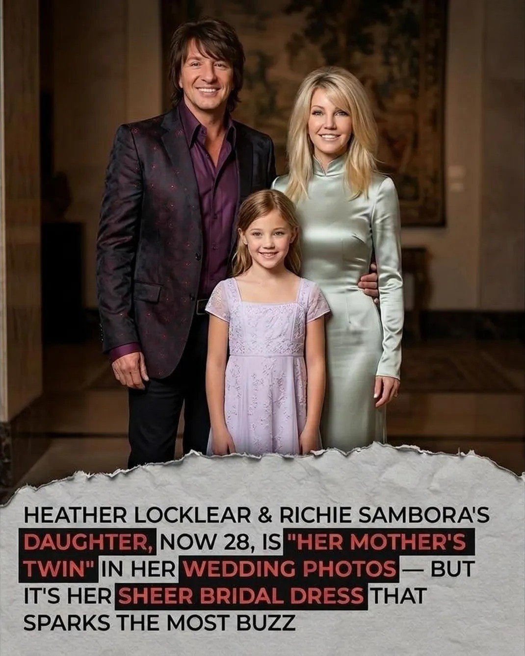 Heather Locklears Daughter Stuns In A Secretive Montecito Wedding That Has The Entire Internet Obsessing Over Her Look