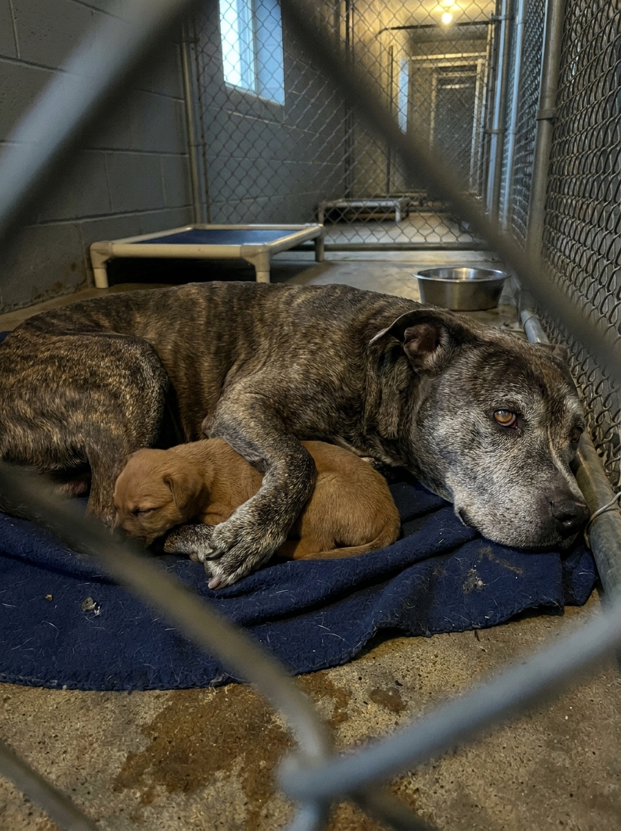 Part 2: An Old Pit Bull at Our Shelter Was Returned Seven Times — “Too Old, Too Scary,” Every Family Said. The Night We Lost Him, More Than Forty Families Drove Back to the Shelter, and One of Them Said the Sentence I Will Never Forget.