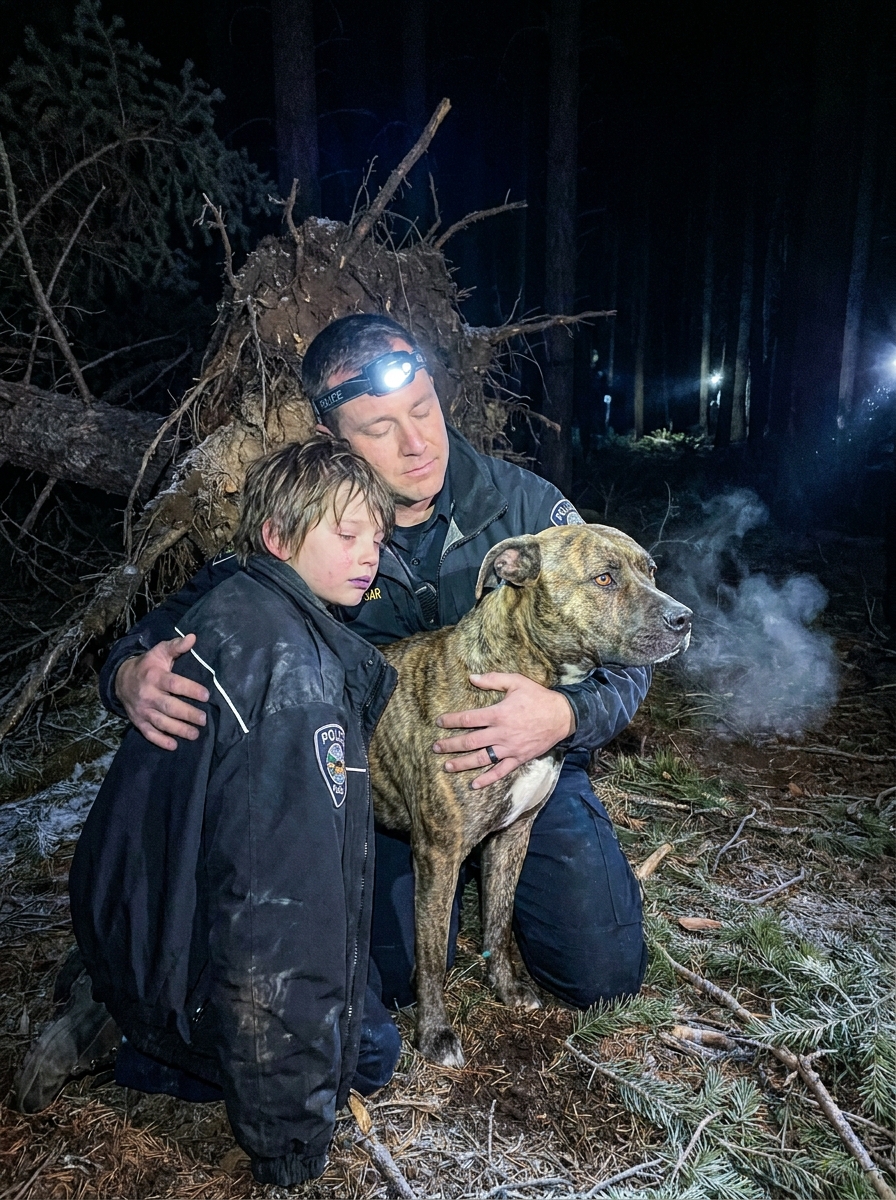 Part 2: An Eight-Year-Old Boy Was Lost in the Colorado Mountains for Eighteen Hours. The Search Dog Who Found Him Was Not a Search Dog at All — He Was My Rescue Pit Bull, and I Only Brought Him Because He Was Good With Kids.