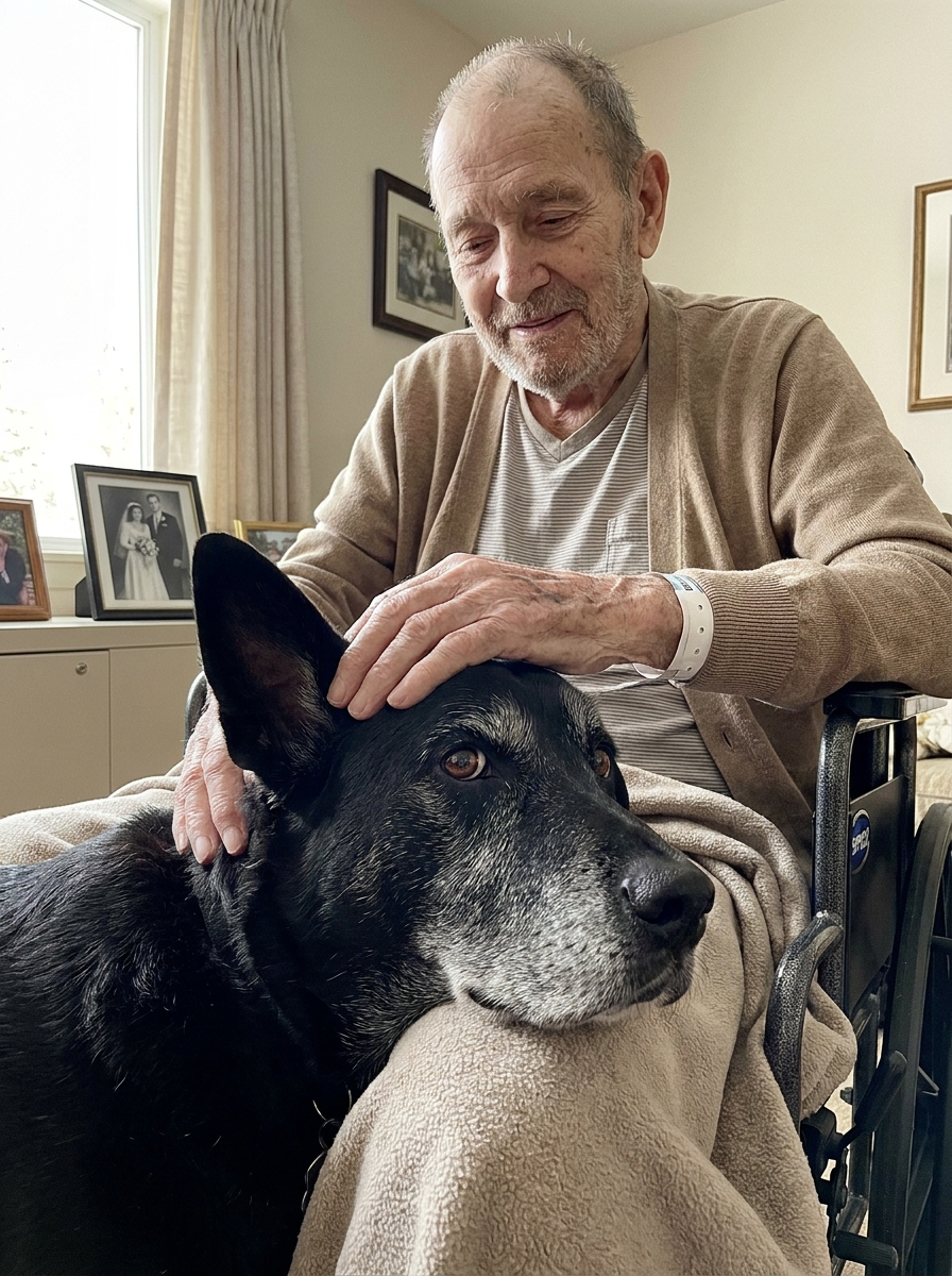 My Father Has Advanced Alzheimer’s and No Longer Knows My Name, My Mother’s Name, or His Own. There Is Exactly One Word He Has Never Lost. The Night He Forgot Everything Else, That Word Walked Five Miles to Find Him.