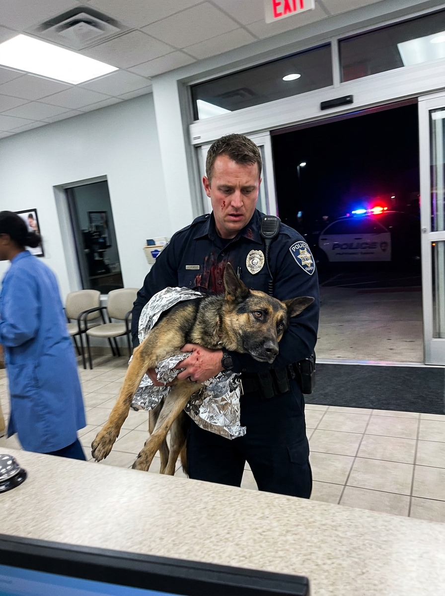 Part 2: I Found a Dying Dog on the Road During My Night Patrol. I Put Him in My Squad Car, Drove Him to an Emergency Vet While On Duty, and Paid $4,000 of My Own Money. My Department Opened an Investigation Into Me. Then the Town Found Out.