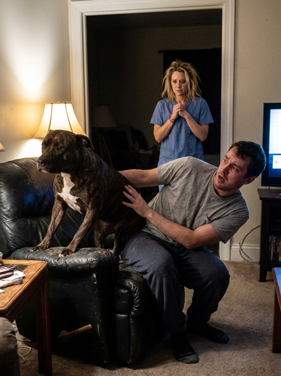 Part 2: A Soldier Came Home from War and Stopped Living — Until His Wife Brought Home a Pit Bull Carrying Another Veteran’s Last Gift