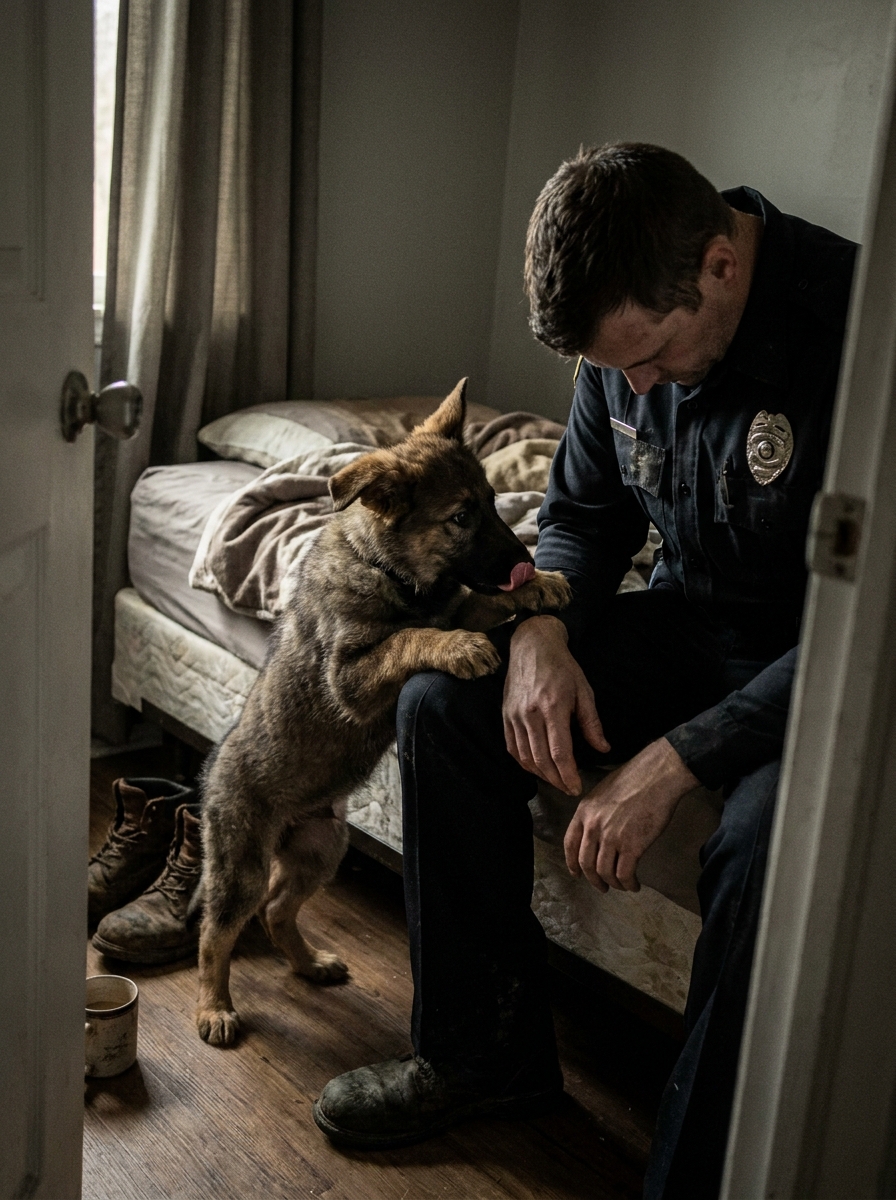Part 2: I Quit the Force After My K9 Partner of 8 Years Died — Then the Puppy They Sent Me Wouldn’t Stop Scratching at My Door