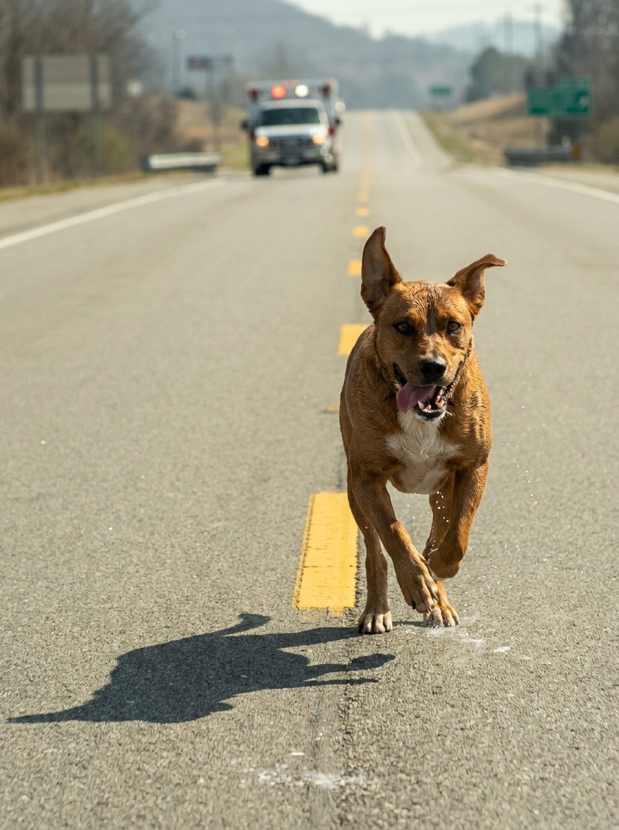 Part 2: A Small Dog Chased an Ambulance Down a Five-Mile Stretch of Highway and Wouldn’t Stop. The Reason He Was Running Made the Whole Internet Go Quiet.