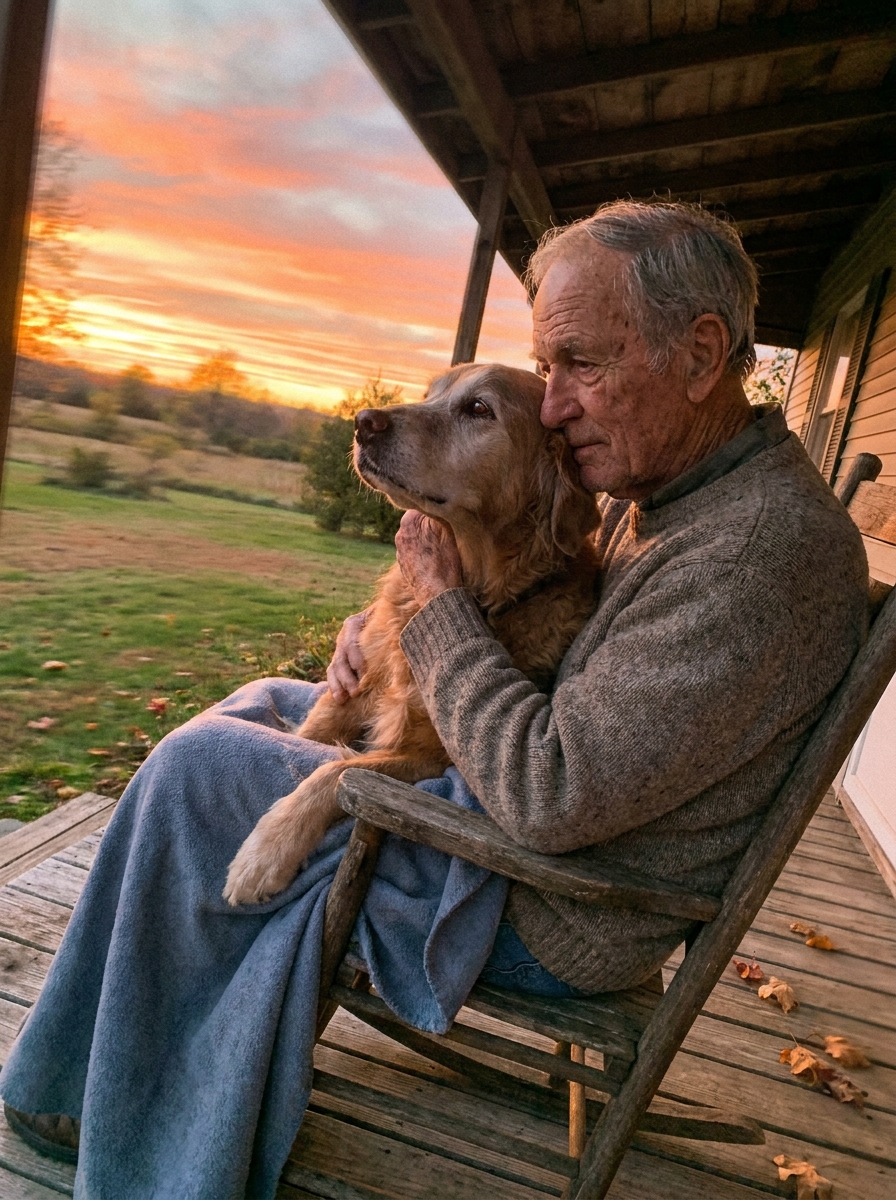 Part 2: For Two Months a Man on Our Street Carried His Paralyzed Old Dog Outside to Watch the Sunset Every Single Evening. The Night the Dog Took His Last Breath, Ten of Us Did Something in the Dark That I Still Can’t Talk About Without Stopping.