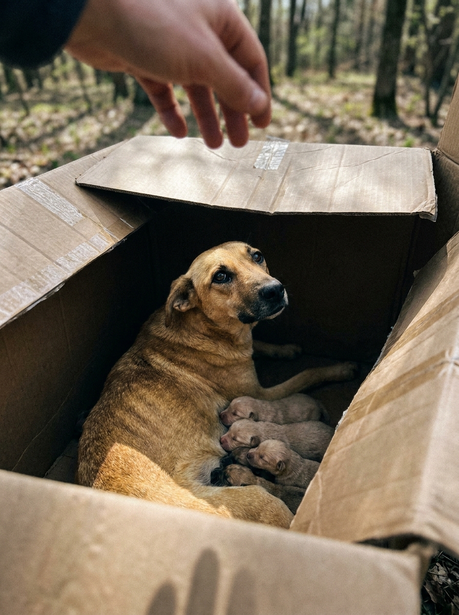 PART 2: We Found a Taped-Shut Cardboard Box Abandoned in the Woods on a Camping Trip. There Was One Small Hole Punched in the Top. What Was Inside Had Been in There Four Days.
