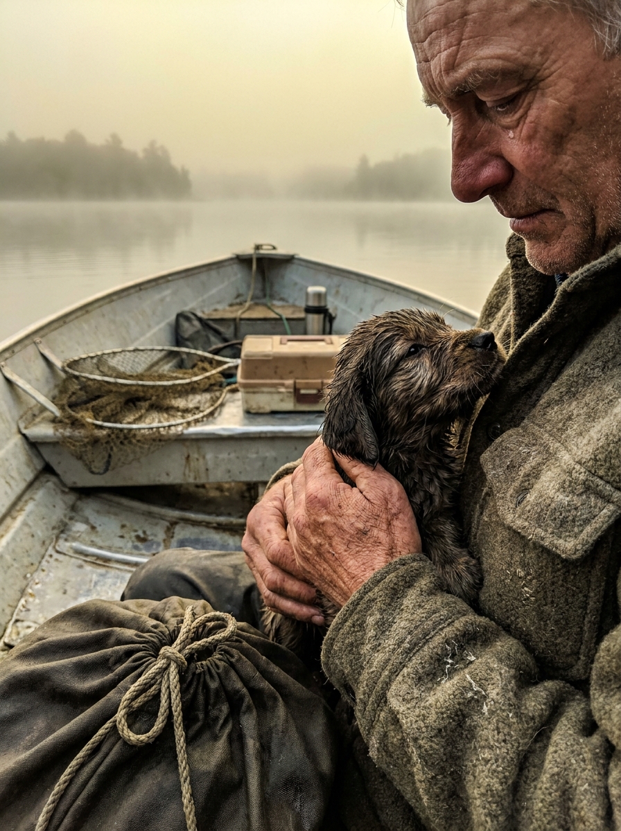 Part 2: I Pulled My Net Up From the Lake and There Was a Tied-Off Bag Tangled in It. Inside Was a Dead Golden Retriever — and One Puppy Still Breathing.