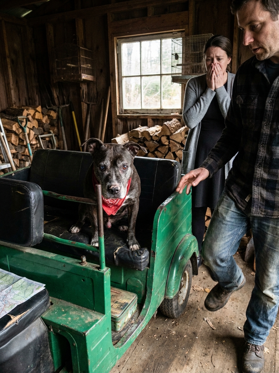 My Grandmother’s Pit Bull Refused to Leave Her Tuk-Tuk — Then I Found the Route She’d Hidden for Years